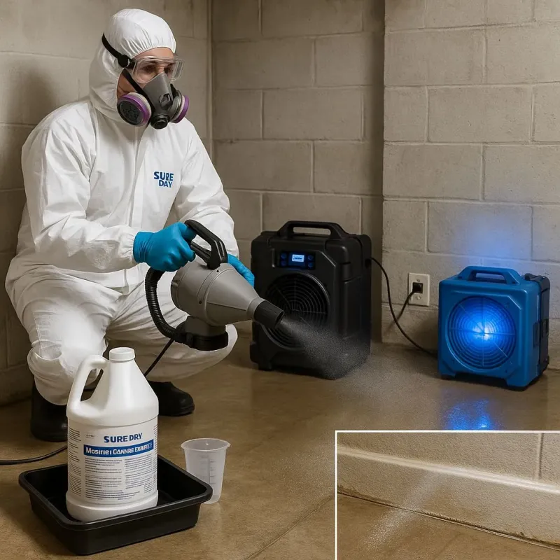 Sanitization and Odor Removal process in Mesa, AZ